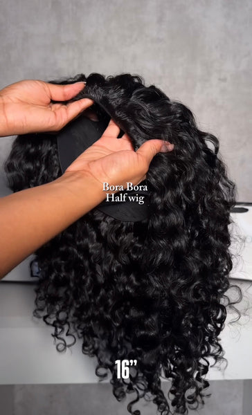 Bora Bora Half Wig